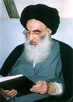 Ayatollah Sistani –“the white thread becomes clear to you from a black thread at the dawn”